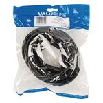 Cavo Coassiale 120 dB ad Angolo Coassiale Maschio - Femmina Coax (IEC) 10m Nero 5412810184743 541281018474 VLSP40120B100 ND9105