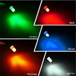 Kit diodi led 3mm 500pz 5 colori WB1128