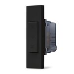 Commutatore doppio tasto interbloccato nero linea ZEN MAPN230N 0793541346262 01072