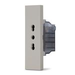 Presa bipasso 10–16A sabbia linea ZEN MAPN218S 0793541341496 02356