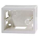 Scatola da parete colore bianco 3 posti EL1466