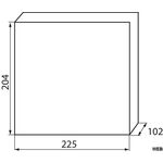 Quadro elettrico di distribuzione da parete serie KDB IP30 8 moduli Kanlux 5905339236111 23611 C5036