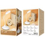 Lampada LED touch da tavolo ricaricabile 5W luce calda/naturale/fredda KSC-1504 F2760