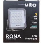 Faro LED 50W 4000K 5900lm IP65 luce naturale 6972538046727 3022760 EL051