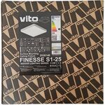 Plafoniera LED quadrata 25W 2000lm 3CCT bianca 2026140 6972538048486 EL052