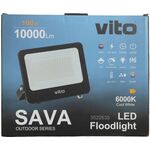 Faro LED per esterni 100W 10000Lm luce fredda 6000K IP6 6970233833727 3022630 EL092