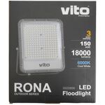 Faro LED 150W 18000Lm 6000K bianco freddo IP65 6972538046642 3022800 EL1472