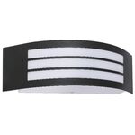 Lampada applique da parete per esterni 1xE27 315x90x100mm nera Vito 6972538047489 3231060 EL156