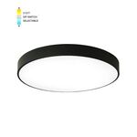 Plafoniera LED rotonda 25W 2000lm 3CCT nera 2026100 6972538048448 EL167