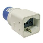 Adattatore spina industriale Schuko 2P+T 8016977027171 26437 EL201