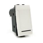 Pulsante unipolare 10A-250V bianco compatibile Living International 6970597463622 805B/Int-Lgt EL2310