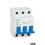 Interruttore magnetotermico 6kA 4A 3P curva C Elmark EL2528 41304N 3800131126788