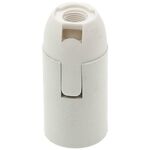 Portalampada E14 bianco in plastica Vito 8697548436358 7300040 EL387