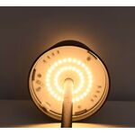 Lampada LED ricaricabile da tavolo 3W dimmerabile in metallo nero 7882318029019 EL3936