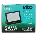 Faretto LED SAVA 100W 9800Lm 4000K IP65 luce bianca VITO EL3984 3022620 6970233833147