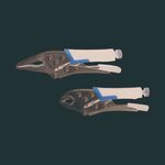 Set 2 mini pinze autobloccanti 6901030190980 TMK19098 TL9895