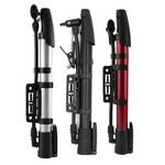Mini pompa manuale per bicicletta con attacco al telaio - vari colori 6901150191355 TMK19135 TL9915