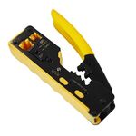 Pinza crimpatrice per connettori RJ45 / RJ12 (6P/8P) Geti 8595563731451 06610258 U802