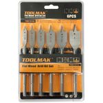 Set 6 punte a pala per legno 10-25mm TMK19142 6901080191425 W1465