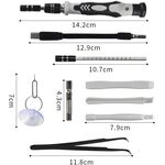 Kit cacciavite di precisione 115 pezzi 692030221414 WB599