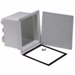 Pozzetto con coperchio per cavi elettrici PP con guarnizioni e viti 250×250 mm PC25E E3045