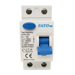 Interruttore magnetotermico differenziale 2 Poli 10A 30mA FATO E6105 CFP3 30MA 053323555964