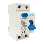 Interruttore magnetotermico differenziale 2 Poli 10A 30mA FATO E6105 CFP3 30MA 053323555964