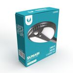 Lampada LED solare 6W 500lm 4500K con sensore di movimento luce bianca EL3050 RTV100365 5900495068224