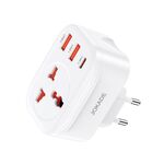 Adattatore da viaggio con prese USB 3.4A 69210420810 JB074