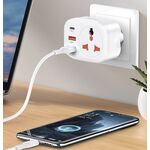 Adattatore da viaggio con prese USB 3.4A 69210420810 JB074