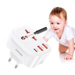 Adattatore da viaggio con prese USB 3.4A 69210420810 JB074