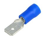 Connettore faston a linguetta blu 6.3mm 1.5-2.5mm 8595563716670 03360136 B2260