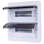 Centralino da parete 24 moduli con porta trasparente 8053323555865 TSM-S 24WAY E9220