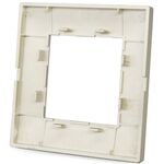 Placca in tecnopolimero 2 posti color oro compatibile Vimar Plana 6970597463110 6002-12 EL009