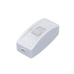 Interruttore in linea bianco 3A 750W Vito 8698553611167 8006620 EL136