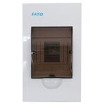 Centralino da incasso 4 moduli con porta trasparente FATO EL1560 8053323555254