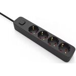 Multipresa schuko con interruttore 4 posti 6970233838463 8002410 EL269