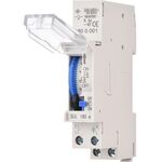 Timer analogico per guida DIN giornaliero 16A/250V FATO SUL180A EL285