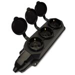 Multipresa schuko 3 posti 2P+T IP44 Vito 8698553613420 8006670 EL3091