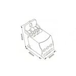 Morsettiera equipotenziale DIN - UKK 80A 8053323555582 EL1180