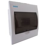 Centralino da incasso 8 moduli con porta trasparente FATO EL1305