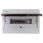 Centralino da incasso 15 moduli con porta trasparente FATO EL1540 8053323552239