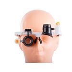 Lente d'ingrandimento a occhiali di precisione con LED – 25x A9430 09140