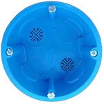 Scatola da incasso tonda per cartongesso 1/2 posti Ø68x40mm Faeg FG10252 50300 8028487102521 EL2383