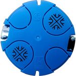 Scatola da incasso tonda per cartongesso 1/2 posti Ø68x40mm Faeg FG10252 50300 8028487102521 EL2383