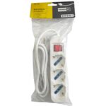 Multipresa schuko 3 posti con interruttore 8053323553472 EL012