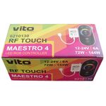 Controller RF touch per strisce LED 12-24VDC 72-144W Vito 6970233838210 6210130 EL019