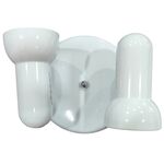 Lampada applique da parete 2xE27 in metallo bianco 210080 EL034