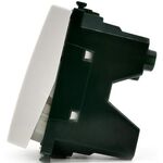 Pulsante unipolare bianco con spia luminosa 250V 10A compatibile Vimar Plana 0793541332708 665B EL1318