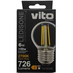 Lampadina LED 6W 726Lm E27 2700K luce calda 6972538042149 1518300 EL1383